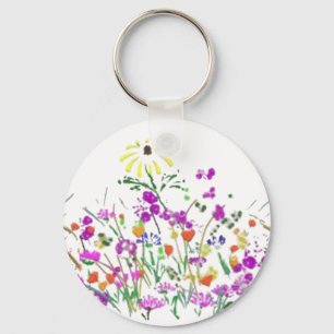 Wildflowers Key Ring