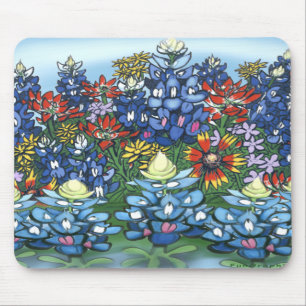 Wildflowers Mouse Mat