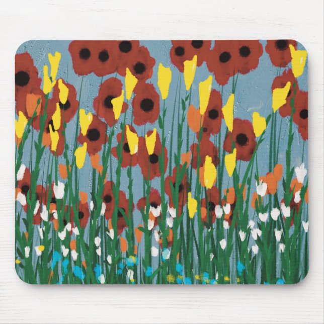 Wildflowers Mouse Mat (Front)