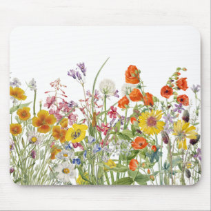 Wildflowers mouse mat