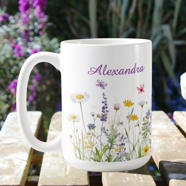 Wildflowers Name Mug (Creator Uploaded)