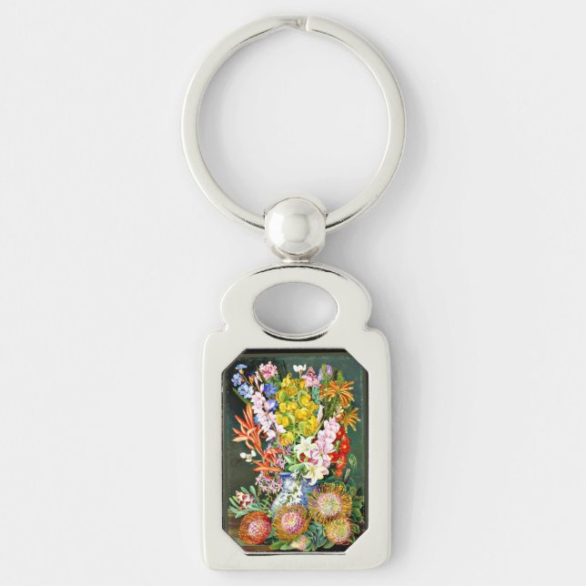 Wildflowers of Ceres, South Africa Key Ring (Front)