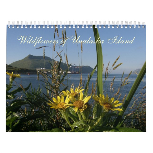 Wildflowers of Unalaska Island Calendar (Cover)