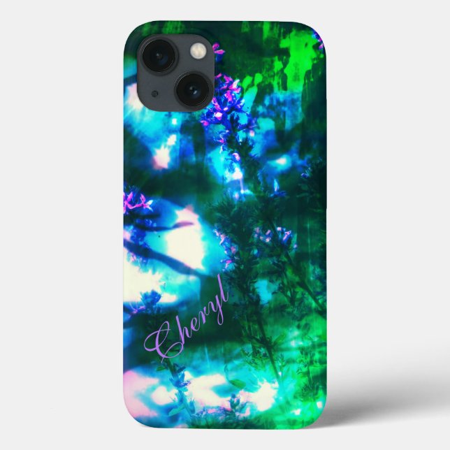 Wildflowers Oriental Goth ipad mini case (Back)
