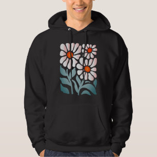 Wildflowers Oversized Floral Boho Gift flower Hoodie