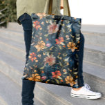 Wildflowers Pattern | Monogram Tote Bag<br><div class="desc">Add your choice of personalization. Every woman needs a good carry all to tote around all of her essentials. Whether it's a bridesmaid gift, a birthday gift or even just a nice little gift to yourself, these bags are both practical and stylish—a winning combo every time. Because each bag can...</div>