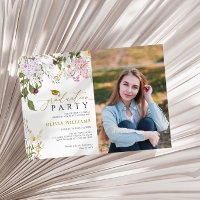 Wildflowers Photo Graduation Party