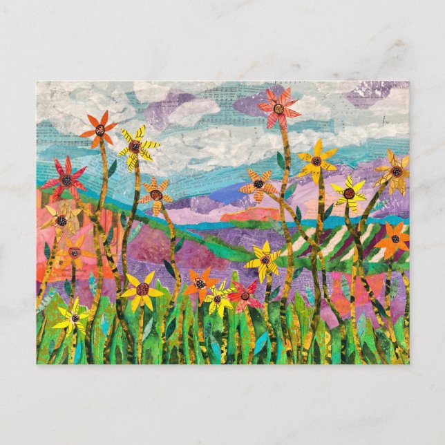 Wildflowers Postcard (Front)