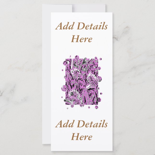 WILDFLOWERS RACK CARD (Front)