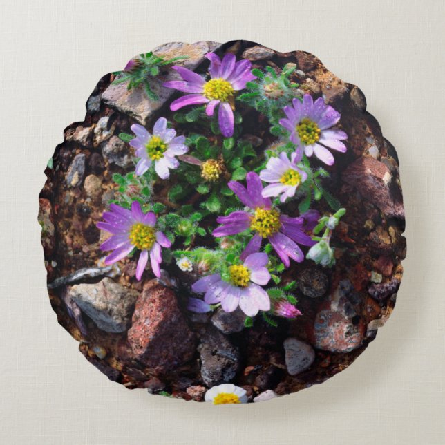 Wildflowers Round Cushion (Front)
