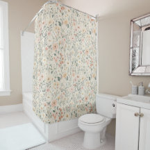 Wildflowers Shower Curtain