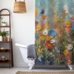 Wildflowers Shower Curtain