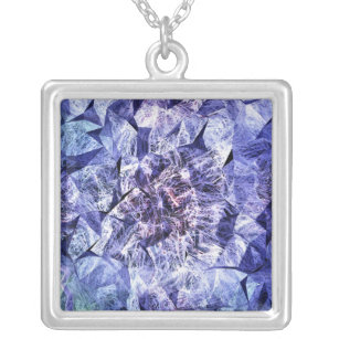 WILDFLOWERS SILVER PLATED NECKLACE
