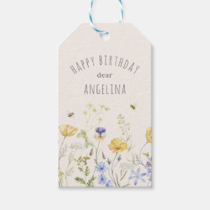 Wildflowers, Summer Bliss Gift Tags