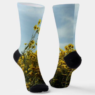 Wildflowers Sunflowers Socks