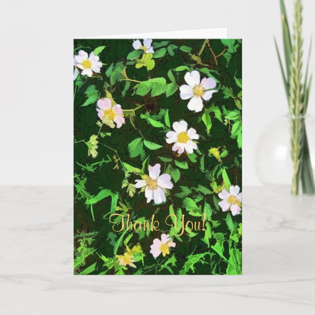 WILDFLOWERS THANK YOU CARD (Front)