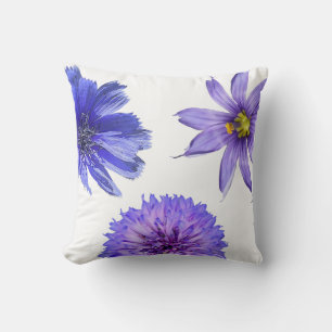  'Wildflowers' Throw Pillow