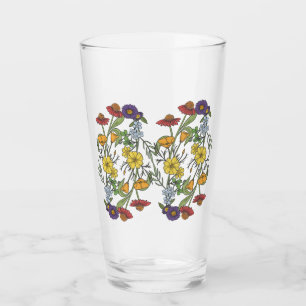 Wildflowers Tumnler Glass