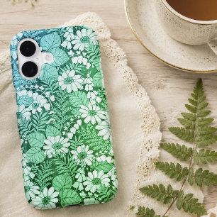 Wildflowers vintage pattern iPhone / iPad case