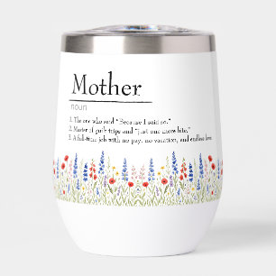 Wildflowers Water Bottle – Ideal Gift for Mom