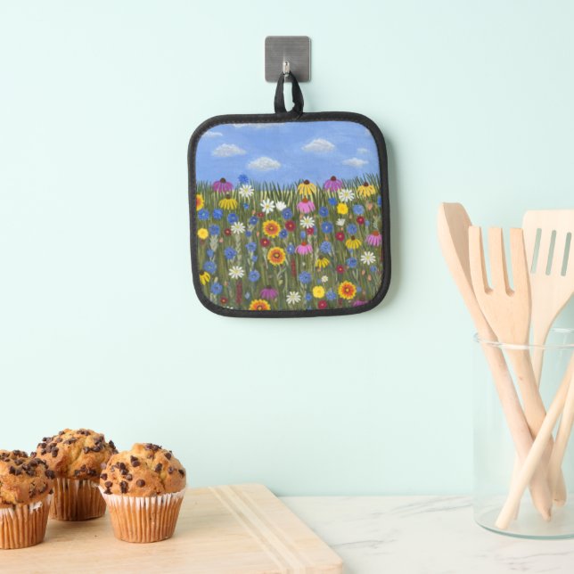 Wildflowers with Daisies Pot Holder (Insitu(Hanging))
