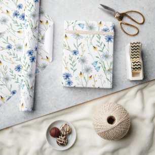 Wildflowers Wrapping Paper