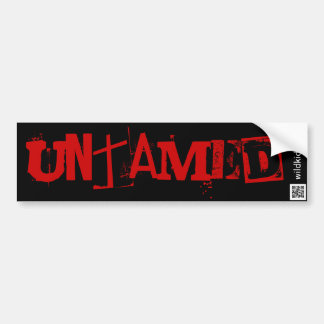 WildKidz Untamed Bumper Sticker