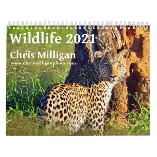 Wildlife 2021 by Chris Milligan Calendar