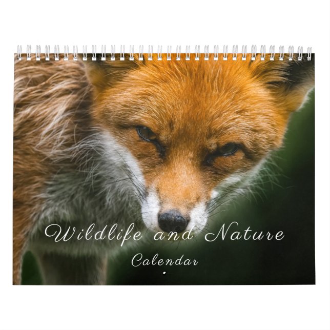 Wildlife and nature calendar (Cover)