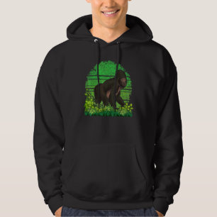 Wildlife Animal Monkey   Rainforest Ape Retro Gori Hoodie
