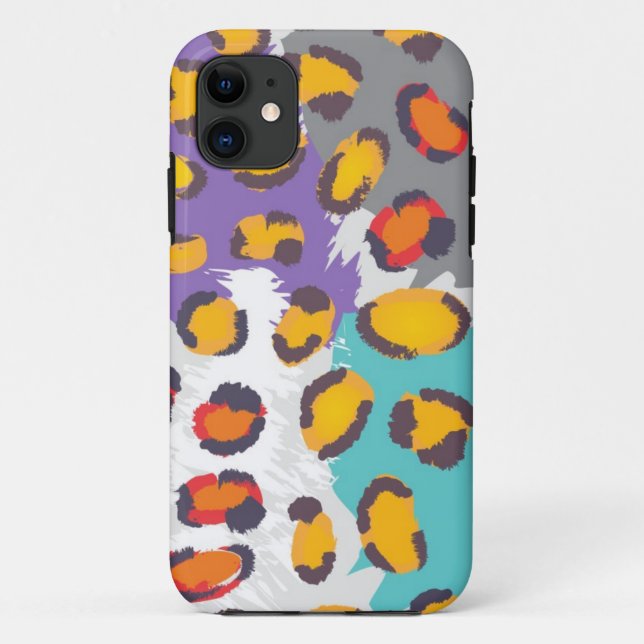Wildlife animal pattern Case-Mate iPhone case (Back)