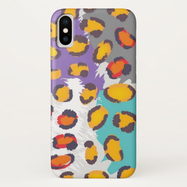 Wildlife animal pattern Case-Mate iPhone case (Back)