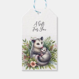 Wildlife Animal Possum Gift Tags