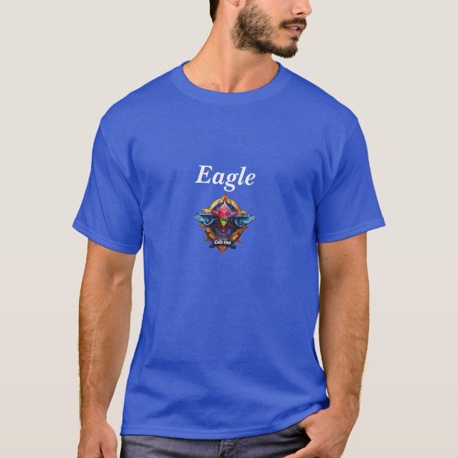 "Wildlife Animal Print T-Shirt | Majestic Eagle 🦅 (Front)