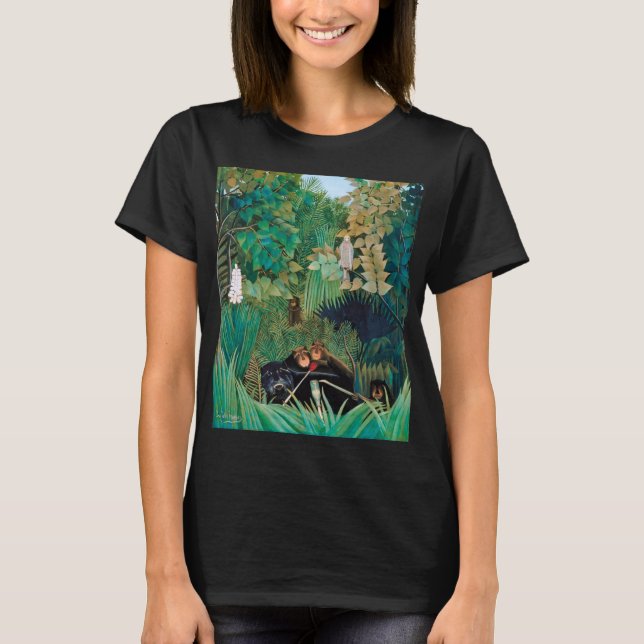 Wildlife Animals in Tropical Forest T-Shirt (Front)