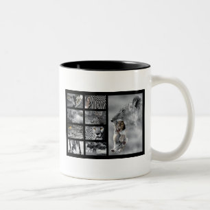 Wildlife Animals Two-Tone Coffee Mug