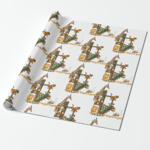 Wildlife Animals Wrapping Paper