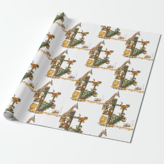 Wildlife Animals Wrapping Paper 