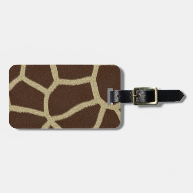 Wildlife Art Luggage Tag (Front Horizontal)