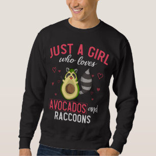 Wildlife Avocado Forest Animal Lover Women Girls R Sweatshirt