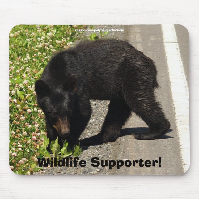 Wildlife Bears Animal-lovers Design Mouse Mat (Front)