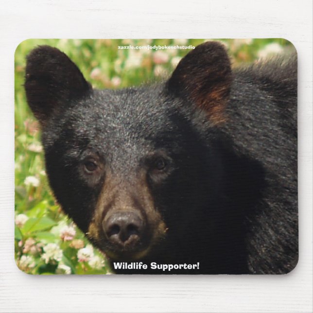 Wildlife Bears Animal-lovers Design Mouse Mat (Front)