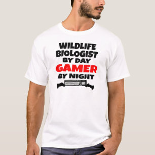Wildlife Biologist Gamer T-Shirt