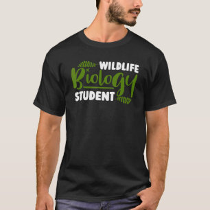 Wildlife Biology Student  Scientist Biologist Kids T-Shirt