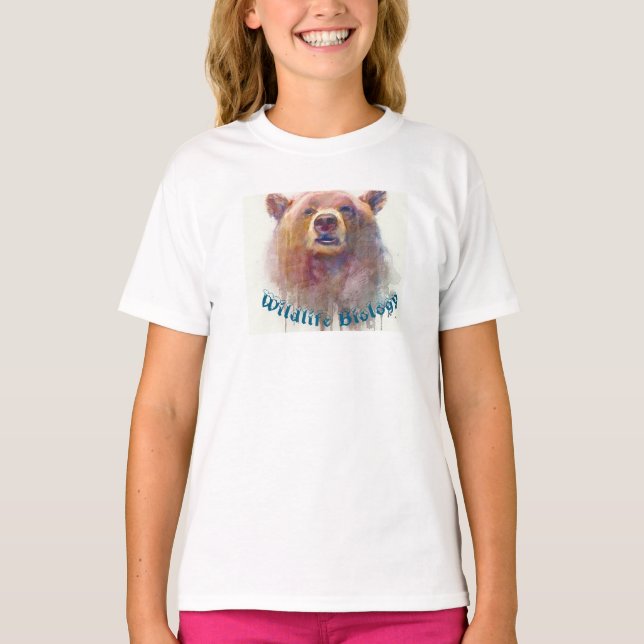 "Wildlife Biology" T-Shirt (Front)