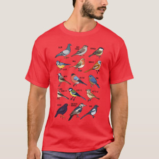 Wildlife Birds For Bird Watching Birder retro T-Shirt