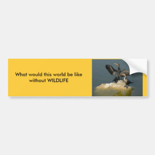 Wildlife Bumper Sticker