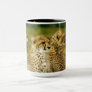 Wildlife Cheetah Photo Mug