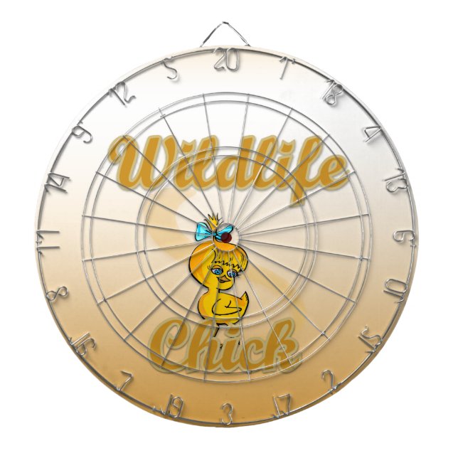 Wildlife Chick Dartboard (Front)