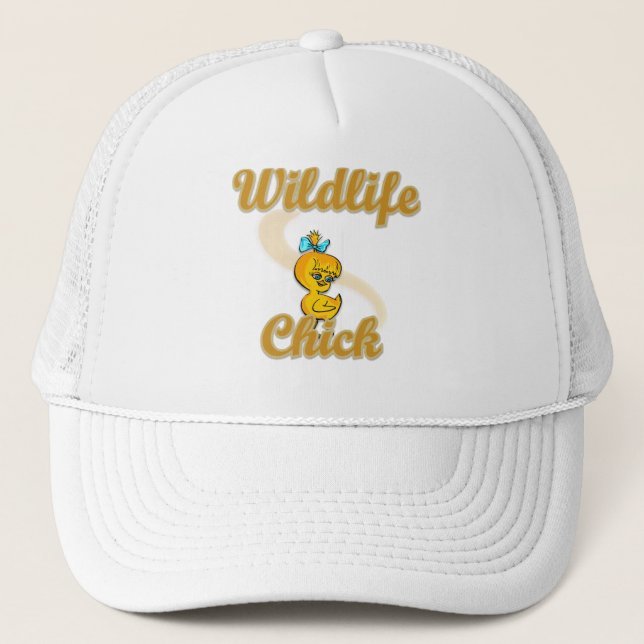 Wildlife Chick Trucker Hat (Front)